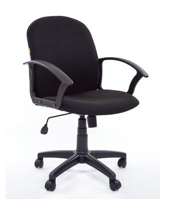 Кресло компьютерное CHAIRMAN 681 Ткань C-3 черное в Норильске - изображение