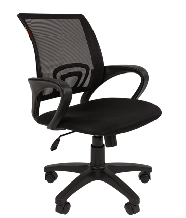 Компьютерное кресло CHAIRMAN 696 black Сетчатый акрил DW62 черный в Норильске - изображение