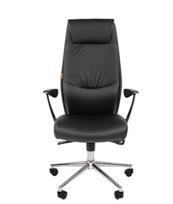 Офисное кресло CHAIRMAN Vista Экокожа премиум черная в Норильске - предосмотр 5