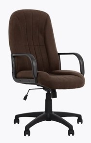 Кресло для офиса CLASSIC (PL64) ткань CAGLIARI коричневый в Красноярске - предосмотр