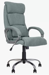 Кресло для офиса DELTA (CHR68) ткань SORO 34 в Норильске