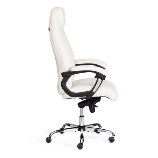Офисное кресло BOSS Lux, кож/зам, белый, арт.21152 в Красноярске - изображение 1