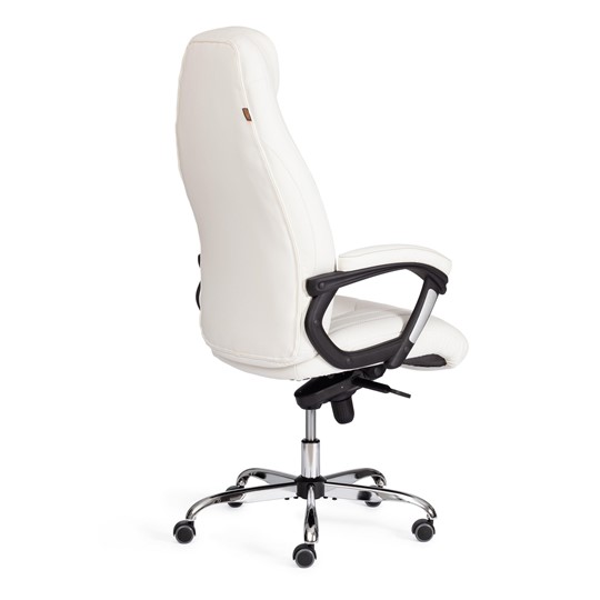 Офисное кресло BOSS Lux, кож/зам, белый, арт.21152 в Красноярске - изображение 3