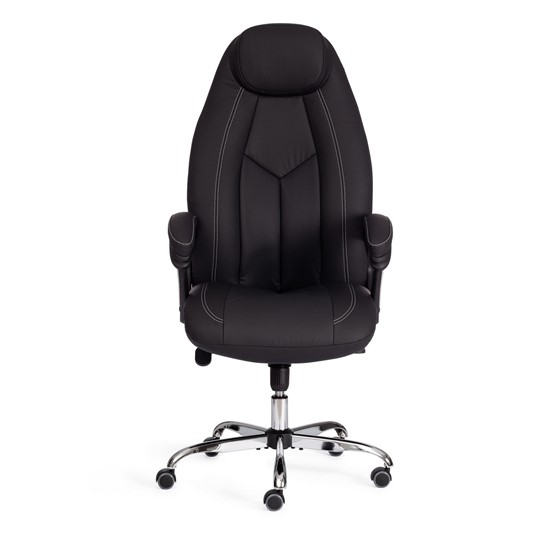 Кресло BOSS Lux, кож/зам, черный, арт.21151 в Норильске - изображение 5