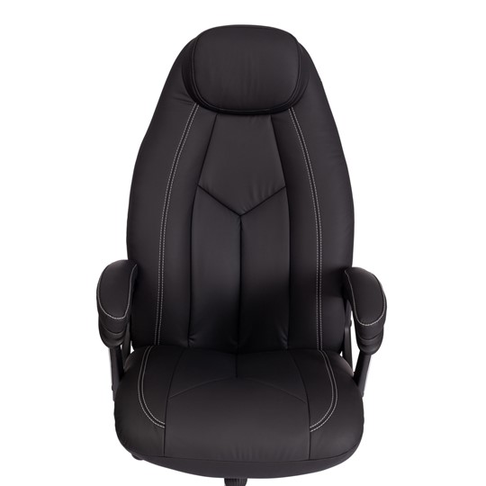 Кресло BOSS Lux, кож/зам, черный, арт.21151 в Норильске - изображение 6