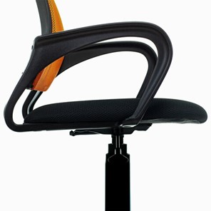Кресло офисное Brabix Fly MG-396 (с подлокотниками, сетка, оранжевое/черное) 532084 в Красноярске - предосмотр 9