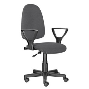 Офисное кресло Brabix Prestige Ergo MG-311 (регулируемая эргономичная спинка, ткань, серое) 531874 в Норильске