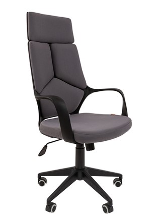 Офисное кресло CHAIRMAN 525, серое в Норильске - изображение