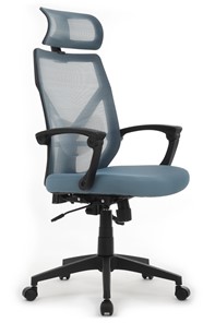 Компьютерное кресло Design OLIVER W-203 AC, Синий в Норильске - предосмотр