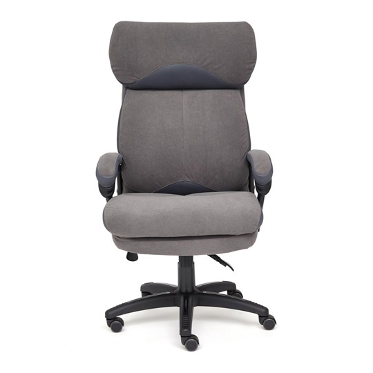 Кресло DUKE флок/ткань, серый/серый, 29/TW-12 арт.14039 в Норильске - изображение 1
