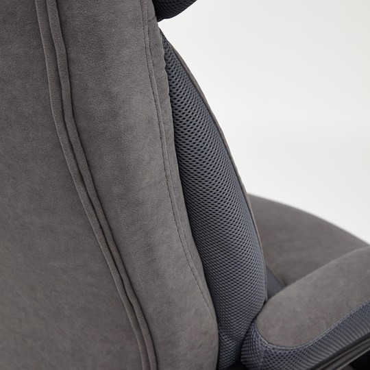 Кресло DUKE флок/ткань, серый/серый, 29/TW-12 арт.14039 в Норильске - изображение 17