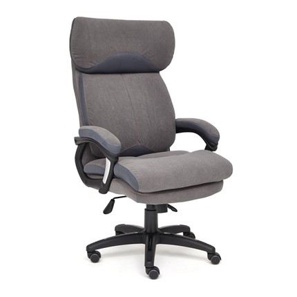 Кресло DUKE флок/ткань, серый/серый, 29/TW-12 арт.14039 в Норильске - изображение