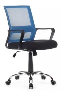 Кресло компьютерное RCH 1029MB, черный/синий в Норильске