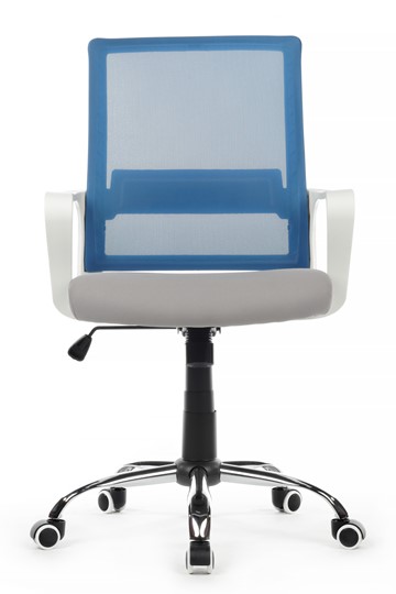 Кресло компьютерное RCH 1029MW, серый/синий в Норильске - изображение 1