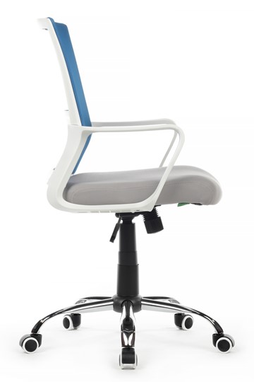 Кресло компьютерное RCH 1029MW, серый/синий в Норильске - изображение 2