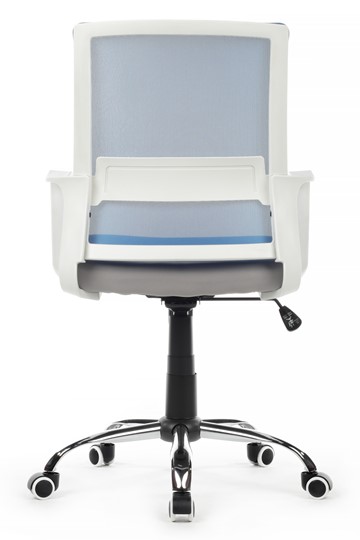 Кресло компьютерное RCH 1029MW, серый/синий в Норильске - изображение 4
