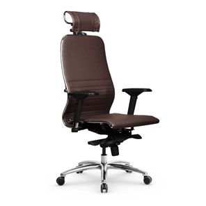 Офисное кресло Samurai K-3.04 MPES Темно-коричневый в Норильске