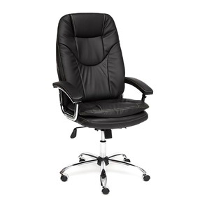 Офисное кресло SOFTY LUX кож/зам, черный, арт.12902 в Норильске