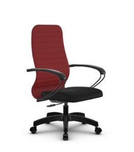 Офисное кресло SU-CK130-10P PL красный/черный в Норильске