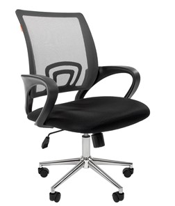 Офисное кресло CHAIRMAN 696 CHROME Сетка TW-04 (серый) в Норильске