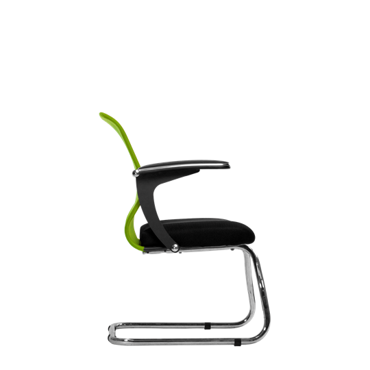 Офисный стул SU-M-4/подл.160/осн.007, Зеленый/Черный в Красноярске - изображение 1
