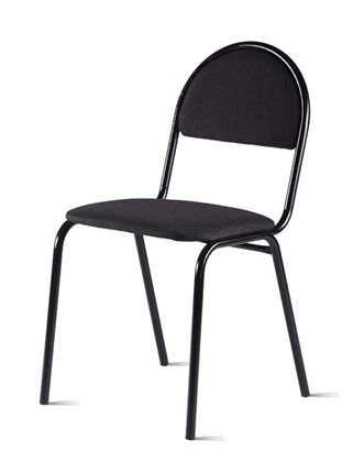 Офисный стул Форма, Текстиль С11/Черная шагрень в Норильске - изображение