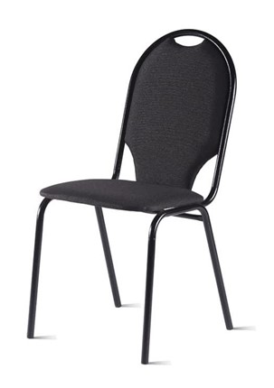 Офисный стул Форма плюс, Текстиль С38/Черная шагрень в Норильске - изображение