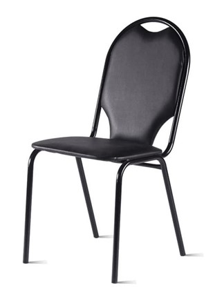 Офисный стул Форма плюс, ВИК 3002/Черная шагрень в Норильске - изображение