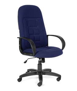 Кресло компьютерное CHAIRMAN 727 ткань ст., цвет синий в Норильске