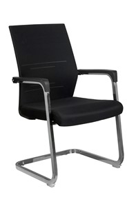 Кресло компьютерное Riva Chair D818 (Черная сетка) в Красноярске