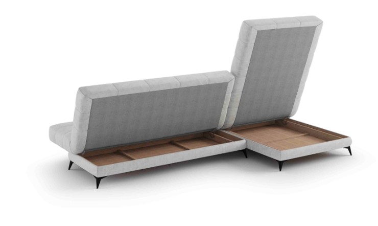 Угловой диван с оттоманкой Корсика (Боннель) в Норильске - изображение 3