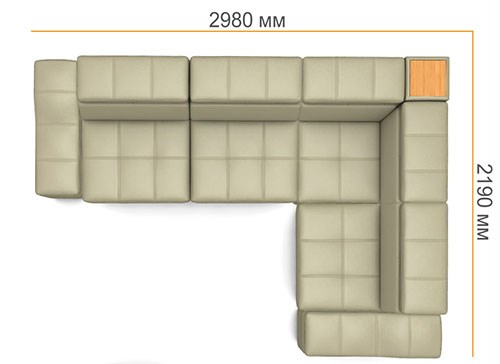 Угловой диван N-0-M ДУ (П1+ПС+УС+Д2+П1) в Норильске - изображение 4