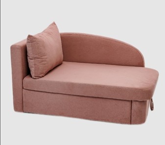 Мягкий диван левый Тедди розовый в Норильске