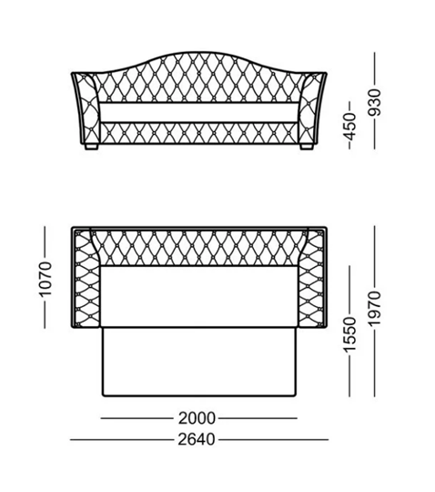Прямой диван Франческа БД в Норильске - изображение 6