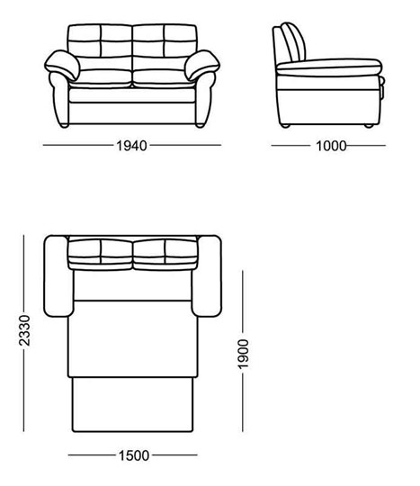 Прямой диван Кристина МД в Норильске - изображение 6