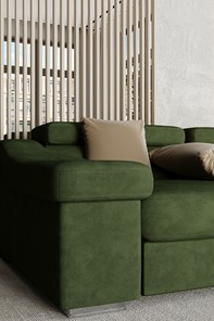 Прямой диван Мюнхен с выкатным механизмом в Норильске - предосмотр 10