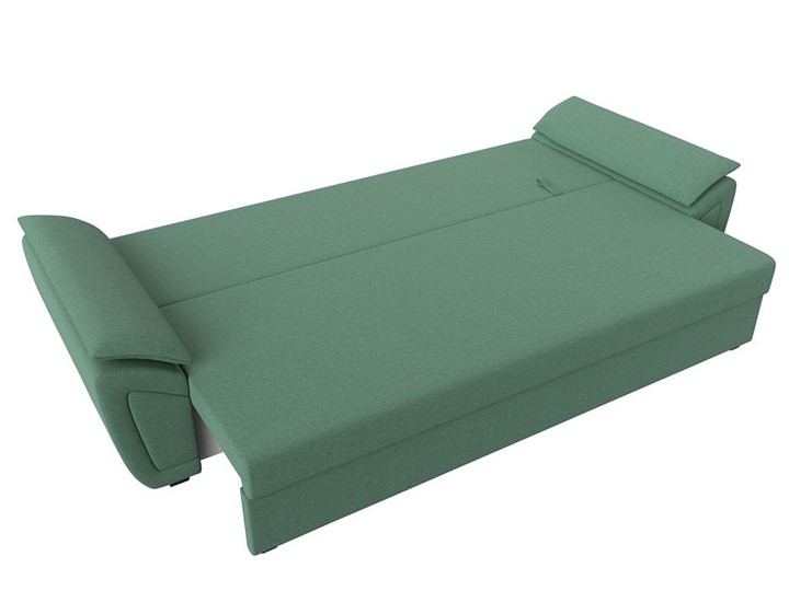 Прямой диван Нэстор Лайт, Амур зеленый (рогожка) в Норильске - изображение 2