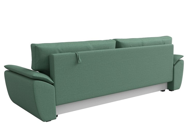 Прямой диван Нэстор Лайт, Амур зеленый (рогожка) в Норильске - изображение 3