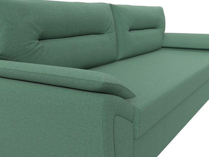 Прямой диван Нэстор Лайт, Амур зеленый (рогожка) в Норильске - изображение 5