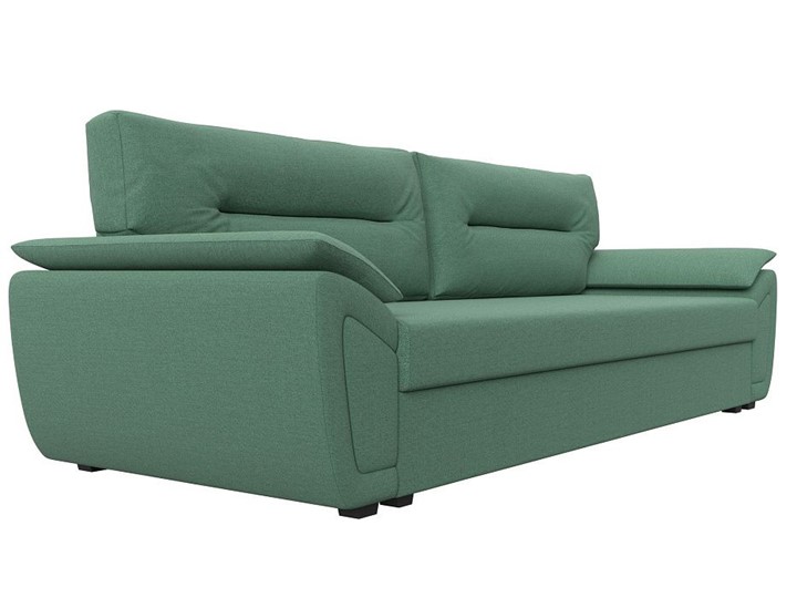 Прямой диван Нэстор Лайт, Амур зеленый (рогожка) в Норильске - изображение 6