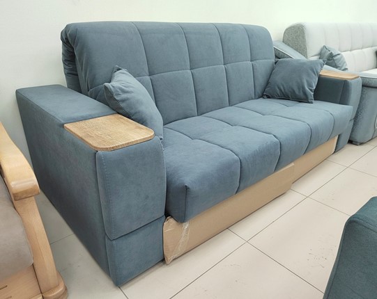 Прямой диван Токио 4 165 (ППУ) Modus 23 велюр в Красноярске - изображение