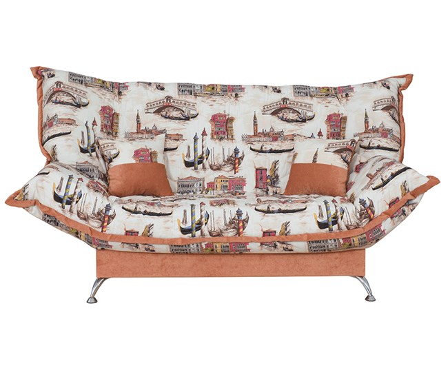 Прямой диван Нео 43 БД Пружинный Блок в Норильске - изображение 4