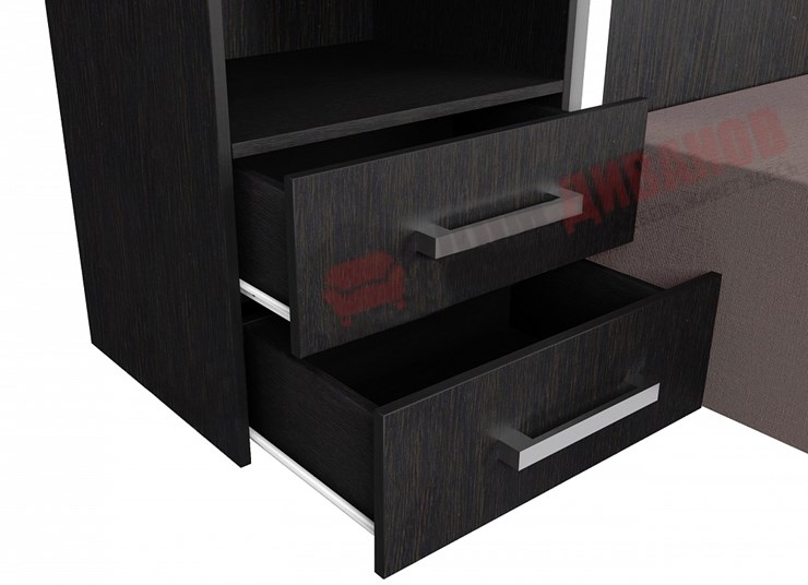 Диван Кровать-трансформер Smart (ШЛ+КД 1400+ШП), 2 шкафа, без подлокотников в Норильске - изображение 3
