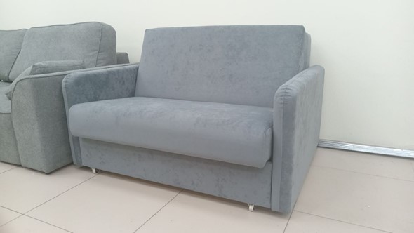 Прямой диван Уют  Аккордеон 1200  БД с подлокотником, НПБ, 000046968 в Норильске - изображение