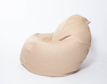 Кресло-мешок Макси, рогожка, 150х100, песочное в Норильске - предосмотр 2
