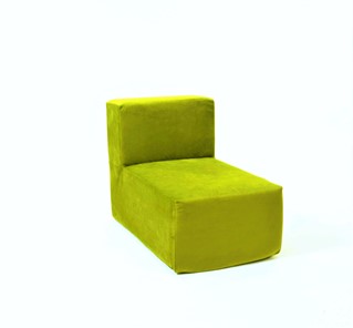Кресло бескаркасное Тетрис 50х80х60, зеленый в Красноярске