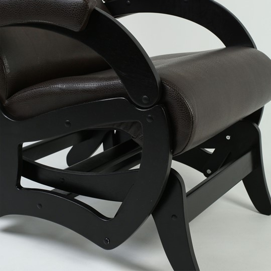 кресло-глайдер с маятниковым механизмом 35-К-В экокожа в Норильске - изображение 4