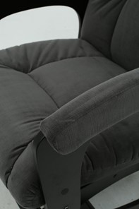 Кресло-качалка Леон маятниковая, ткань AMIGo графит 29-Т-ГР в Норильске - предосмотр 1