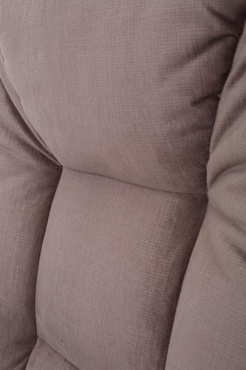 Кресло-качалка Леон маятниковая, ткань AMIGo кофе с молоком 29-Т-КМ в Красноярске - изображение 3