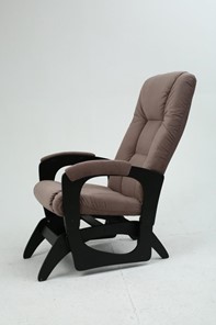 Кресло-качалка Леон маятниковая, ткань AMIGo кофе с молоком 29-Т-КМ в Норильске - предосмотр